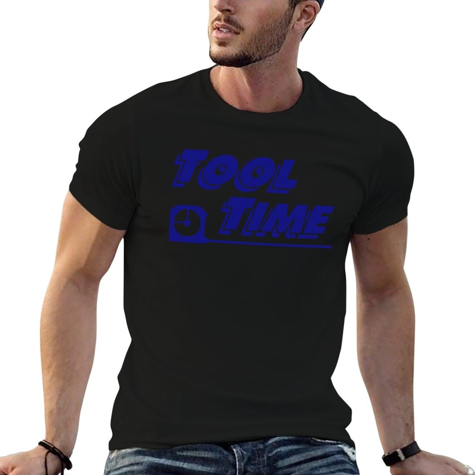 Home Improvement Tool Time - T-shirt en coton avec Logo Tool