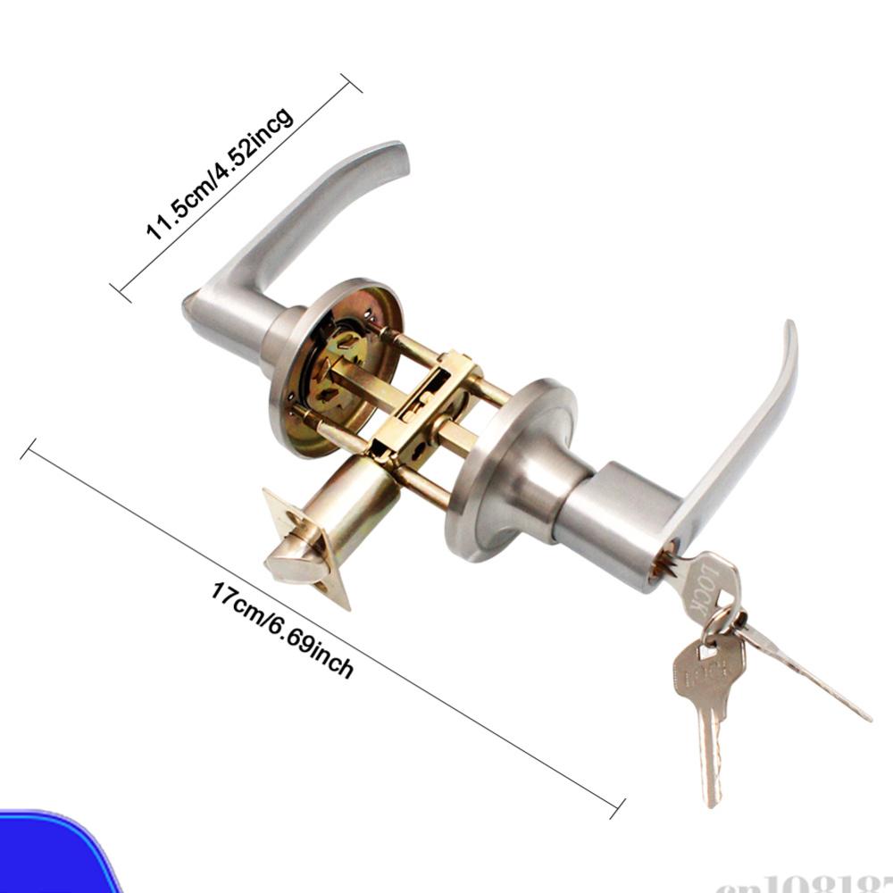 Door Knob Replacement - Poignée de porte verrouillable en acier