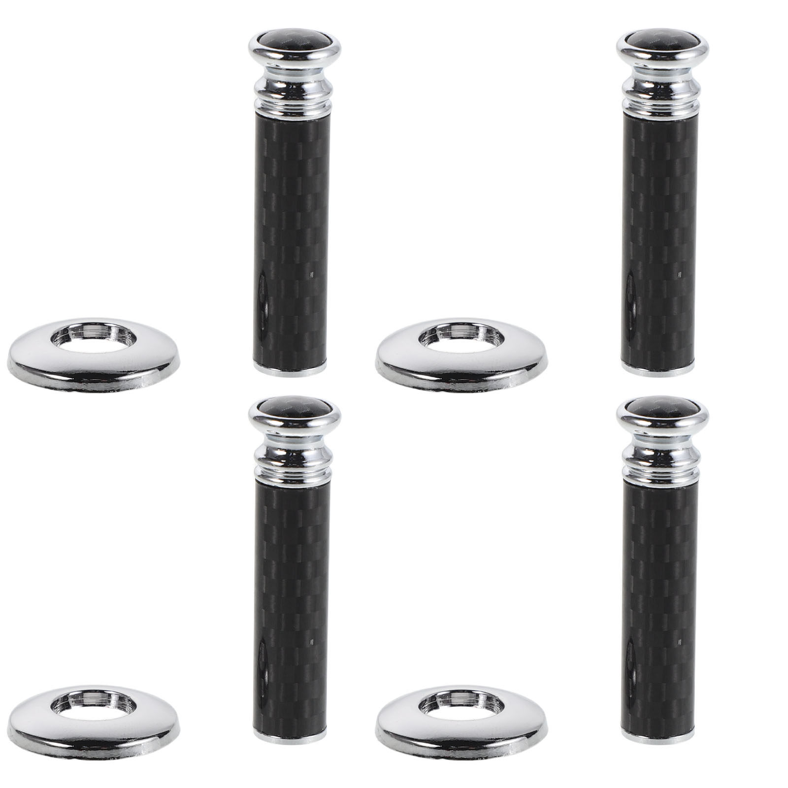 Door Knob Replacement - 4 ensembles de boutons de verrouillage