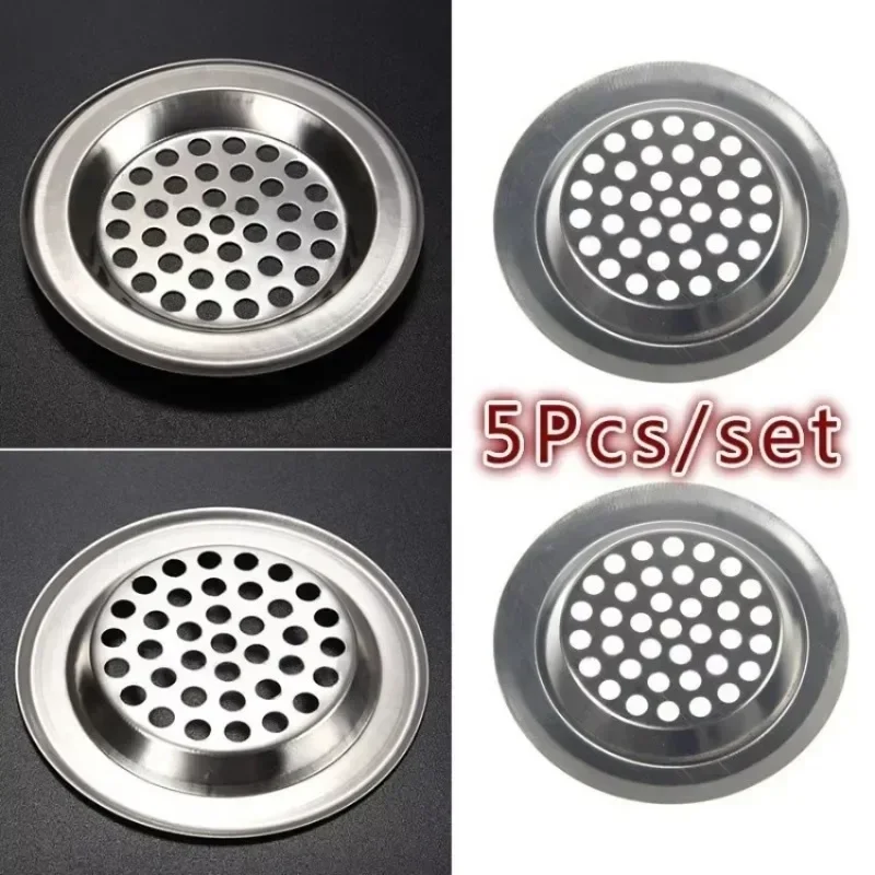 Sink Drain Strainer - Lot de 5 pièces pour cuisine