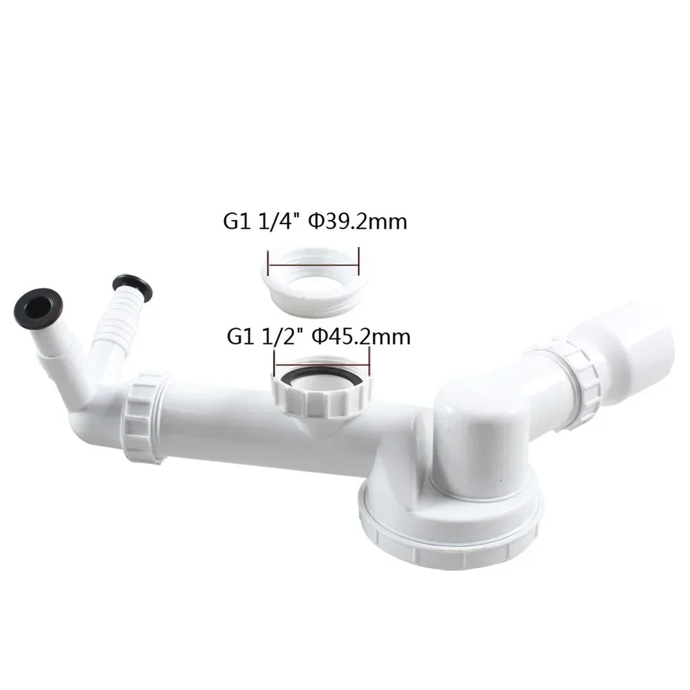 Sink Drain Strainer - Tuyau de vidange de cuisine blanc
