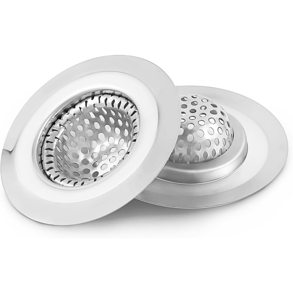 Sink Drain Strainer - Lot de 2 couvercles de drain