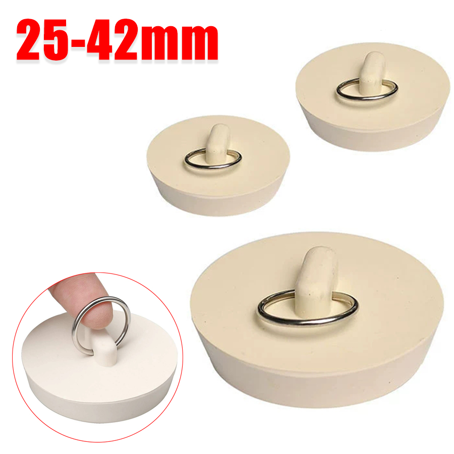 Sink Drain Strainer - Bouchon de baignoire rond en caoutchouc