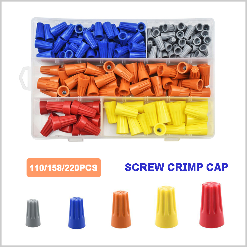 Wire Connector Cap - Capuchon à sertir à vis, 110/158/220