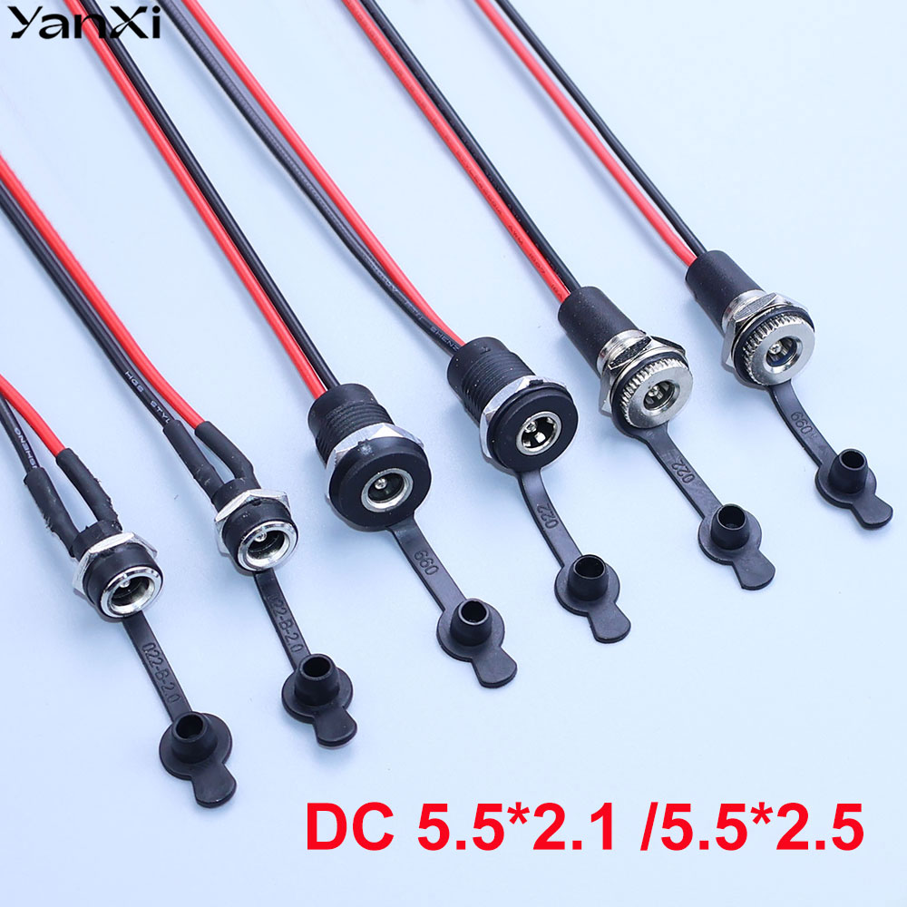 Wire Connector Cap - Connecteur de panneau DIY YanXi 5.5*2.1mm/5.5*2.5mm