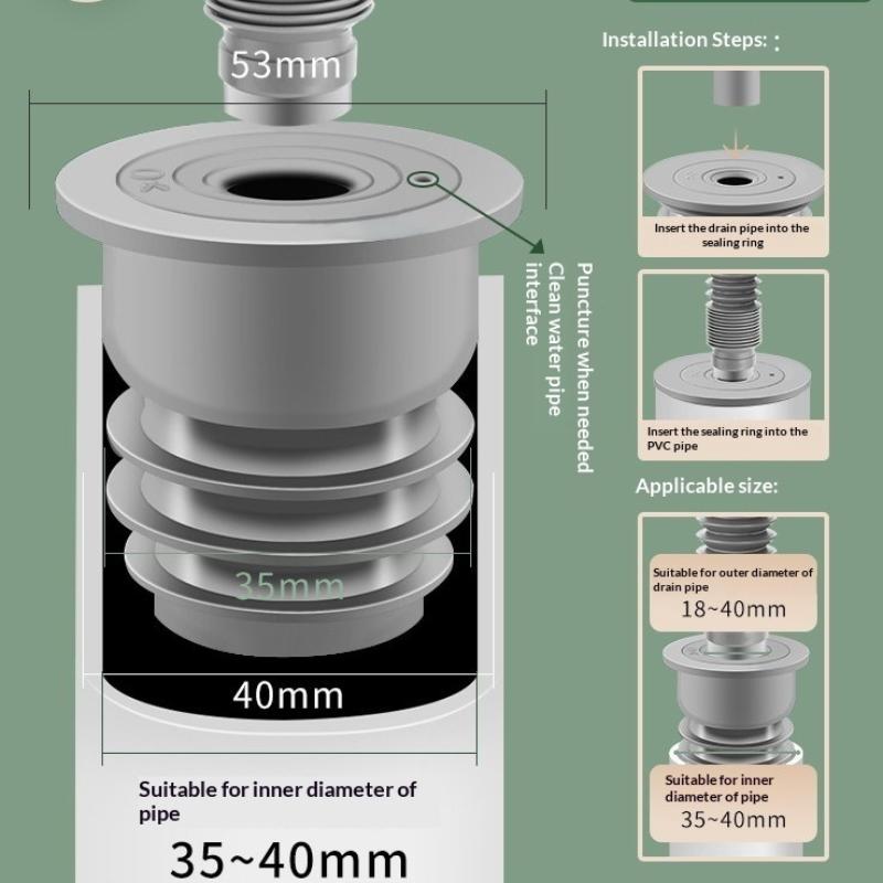 Sink Drain Strainer - Bouchon d'étanchéité en silicone pour évier