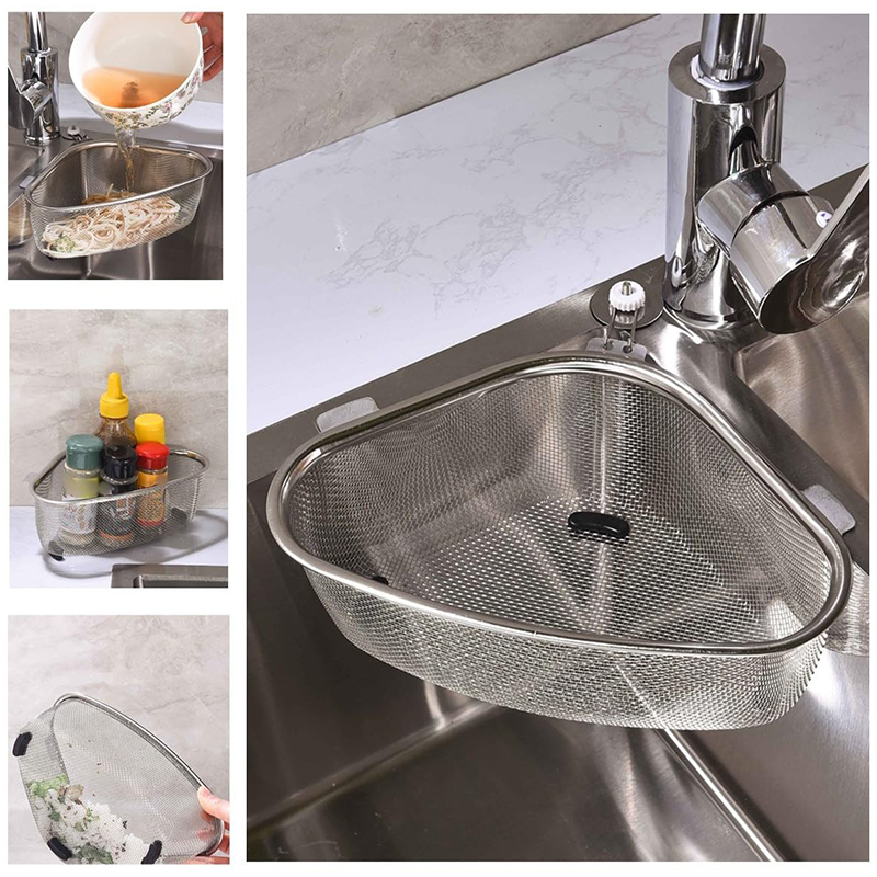 1 pièce Panier d'évier triangu - Sink Drain Strainer avis et prix