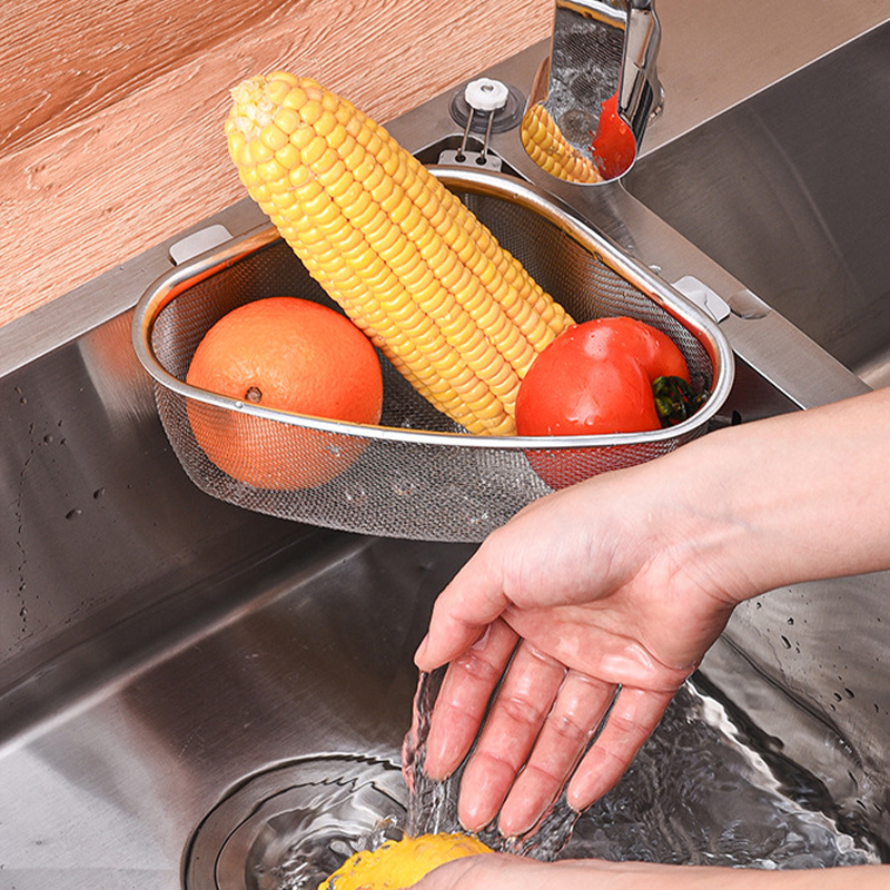 1 pièce Panier d'évier triangu - Sink Drain Strainer avis et prix