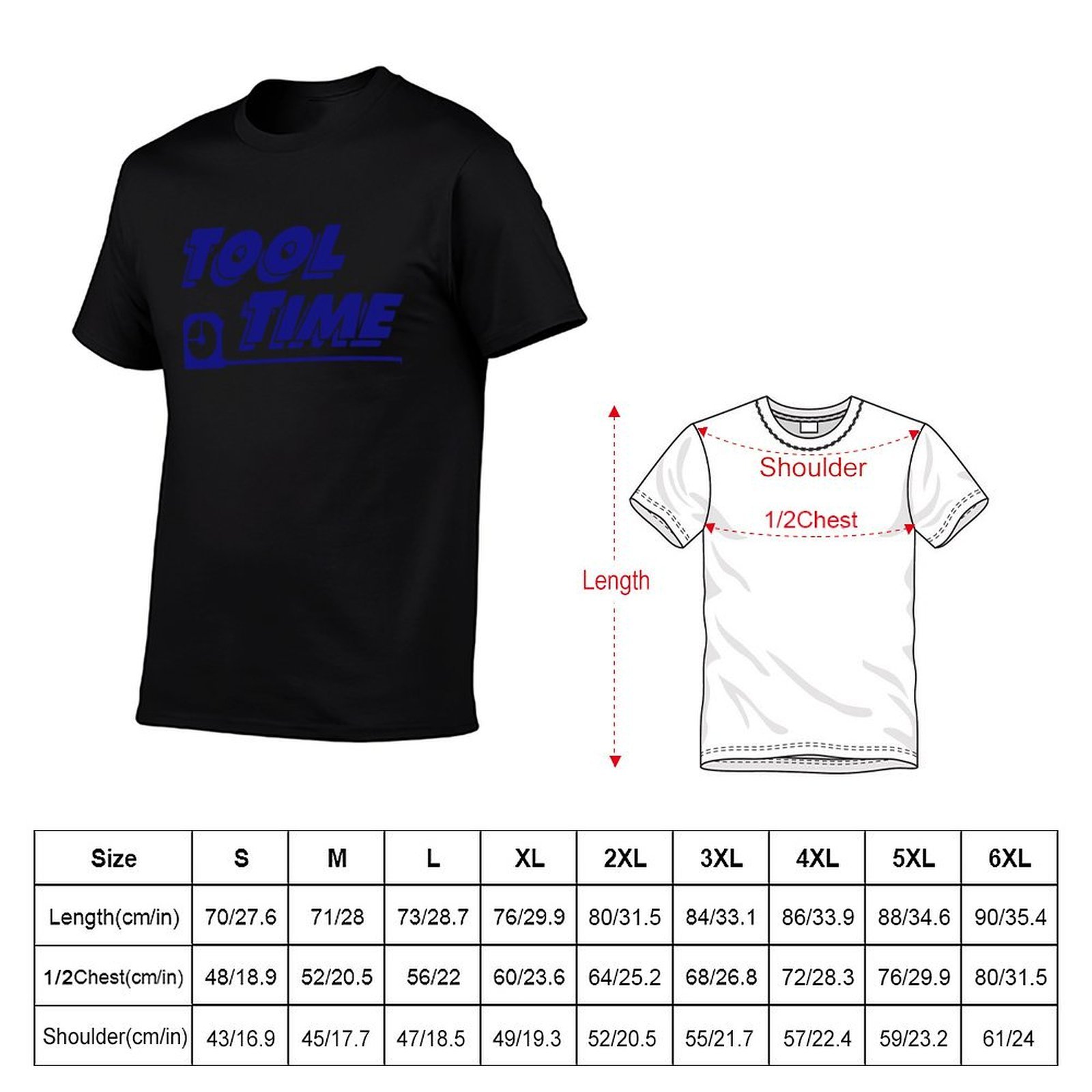 T-shirt en coton avec Logo Too - Home Improvement Tool Time avis et prix
