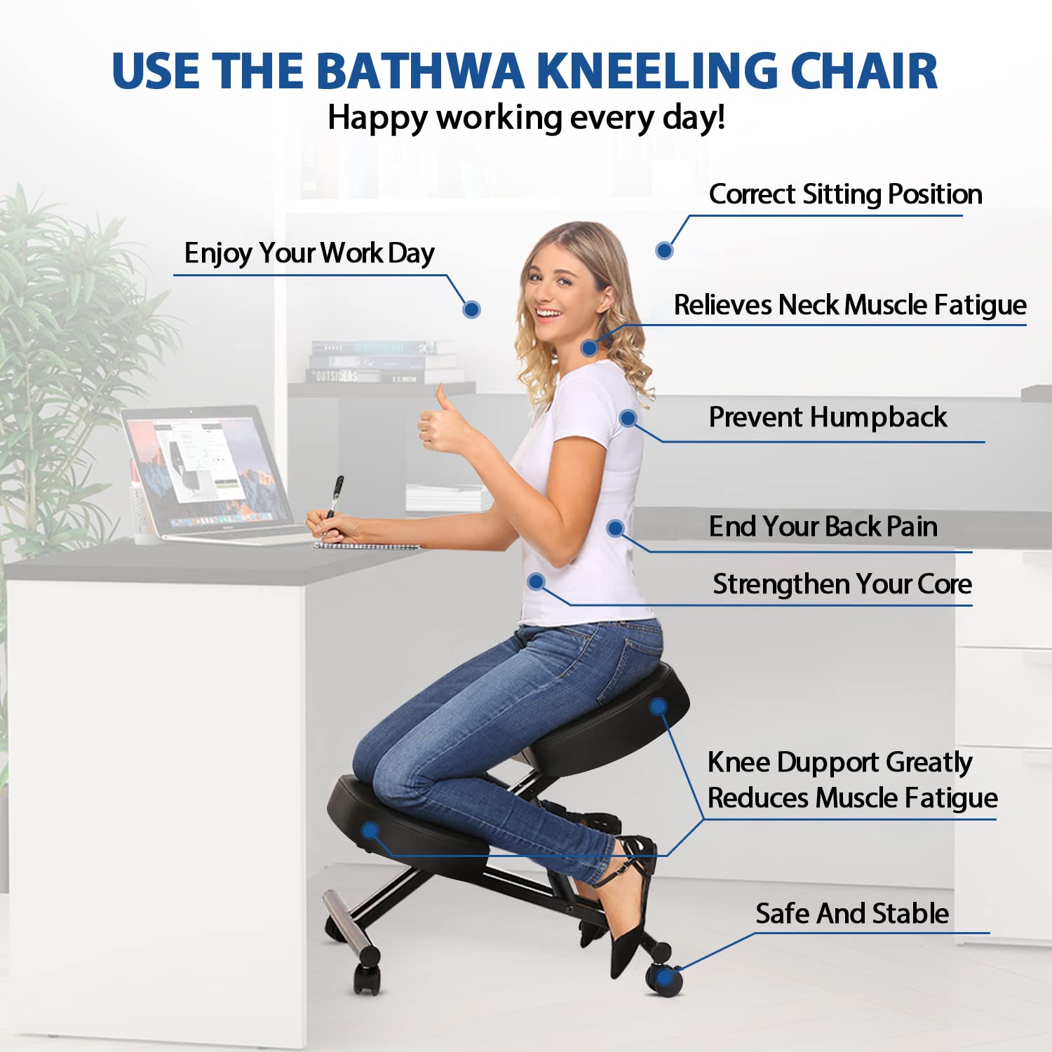Chaise à genoux ergonomique po - Home Improvement In avis et prix