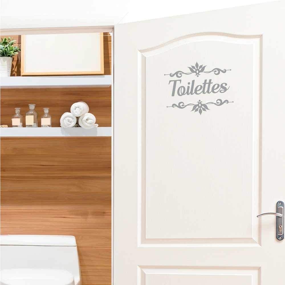 Toilette française avec fleur, - Vinyl Floor Plank avis et prix