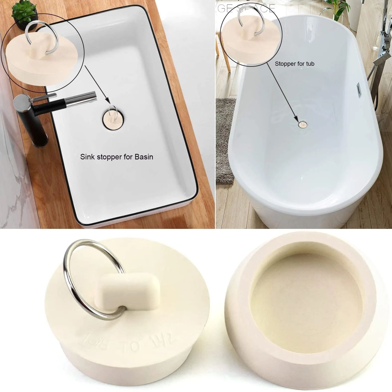 Bouchon de baignoire rond en c - Sink Drain Strainer avis et prix