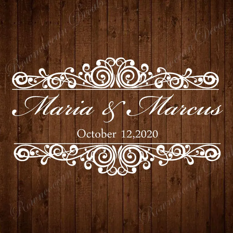 Autocollant monogramme personn - Vinyl Floor Plank avis et prix