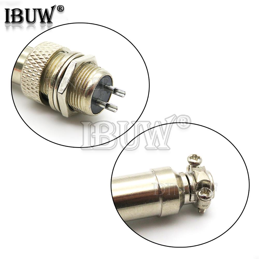 1 ensemble/lot GX12 2/3/4/5/6/ - Wire Connector Cap avis et prix