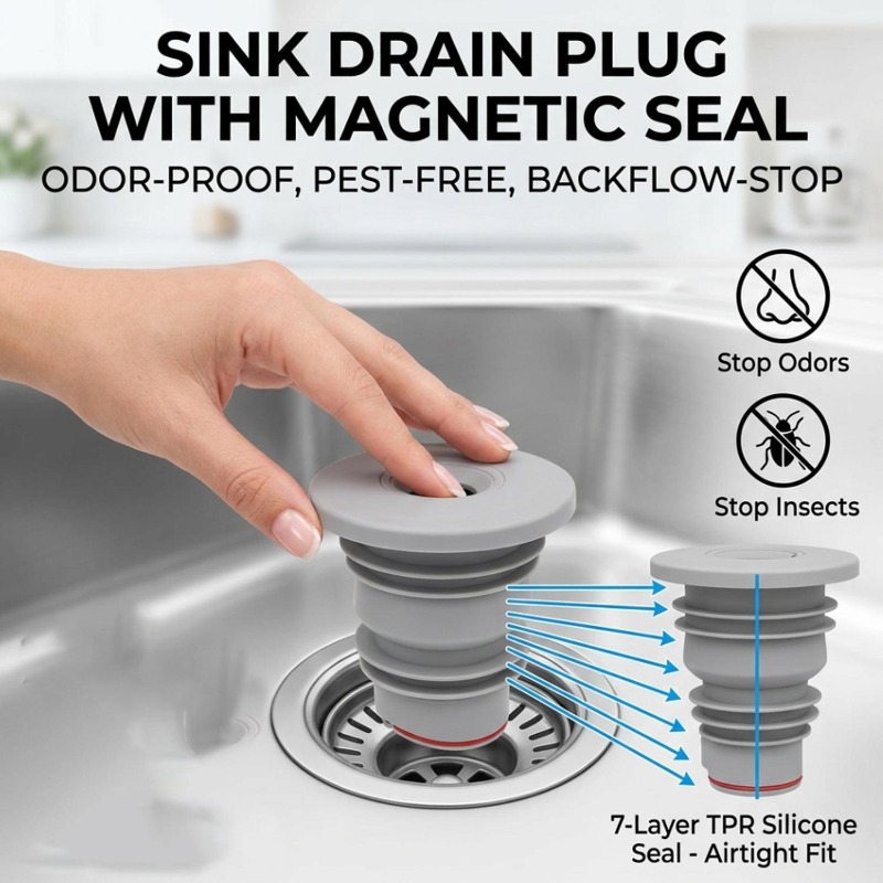 Bouchon d'étanchéité en silico - Sink Drain Strainer avis et prix