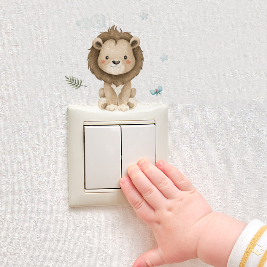 Autocollant mural d'animaux de - Vinyl Floor Plank avis et prix